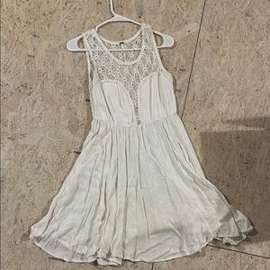 Free People White lace bodice Sundress